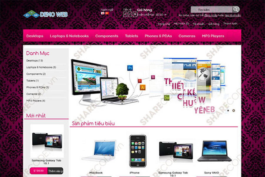 Dịch vụ thiết kế web trọn gói giá rẻ tại quận 7